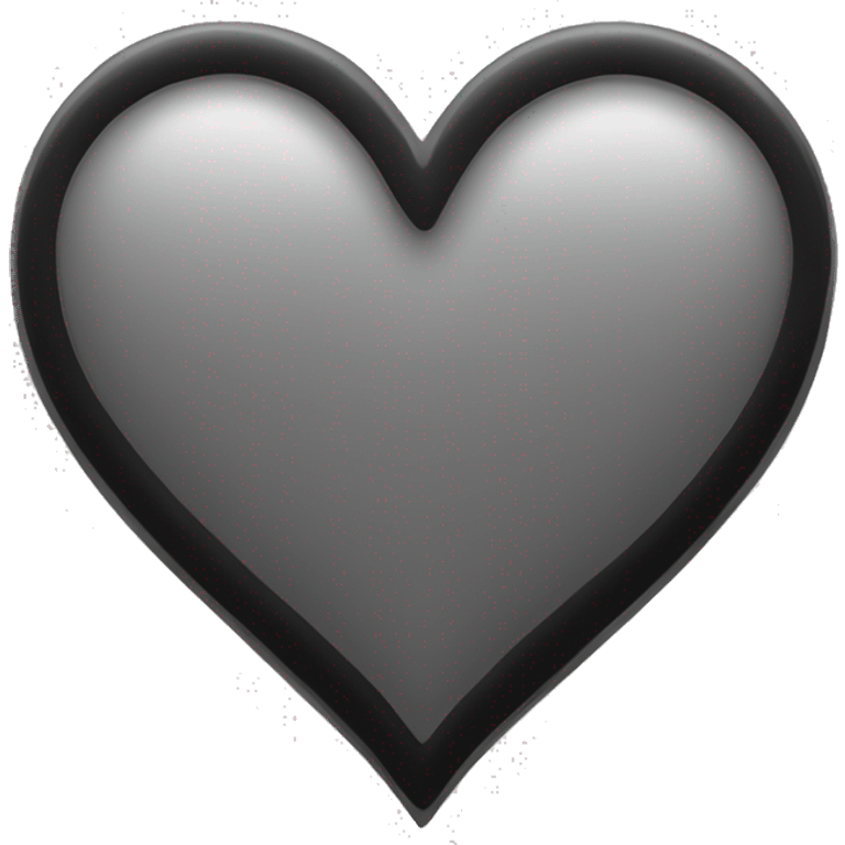 heart-deep-grey-and-black-color emoji