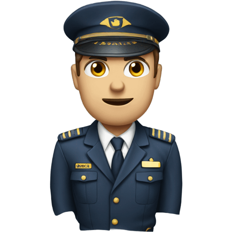 Confused pilot instructor  emoji