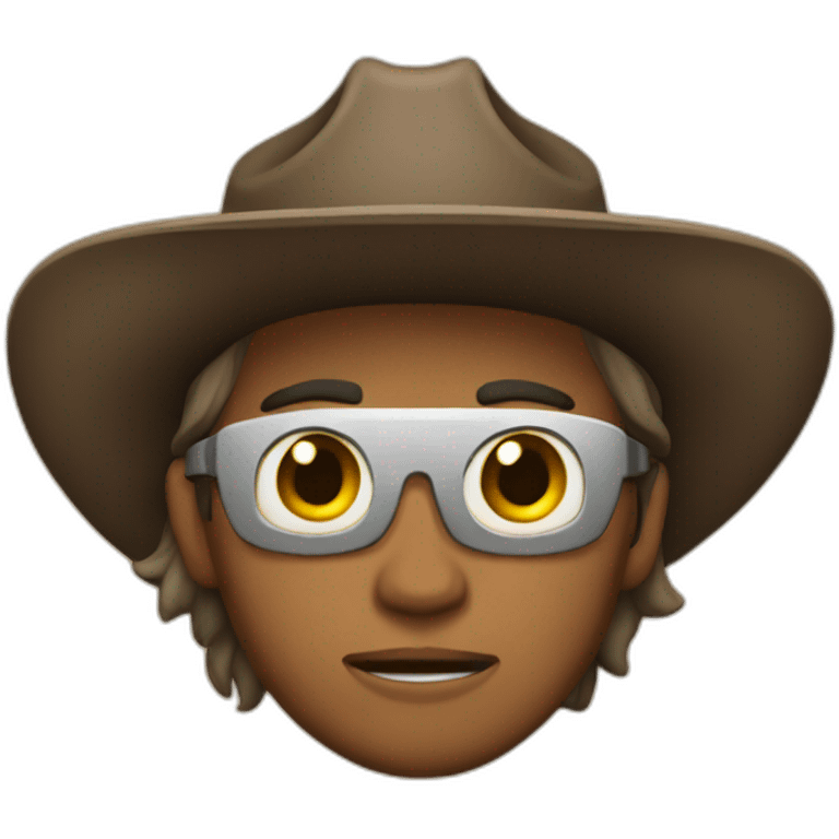 hide-the-pain-cowboy emoji