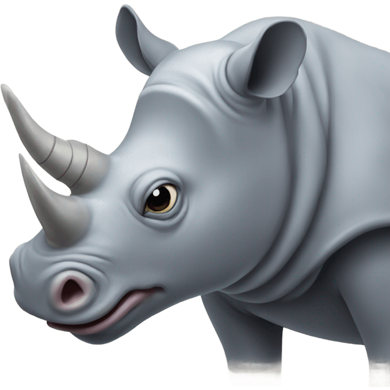 Seagull rhino emoji