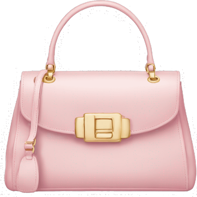 Light pink luxury bag emoji