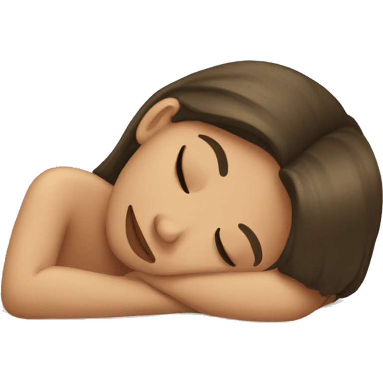 girl sleppy emoji