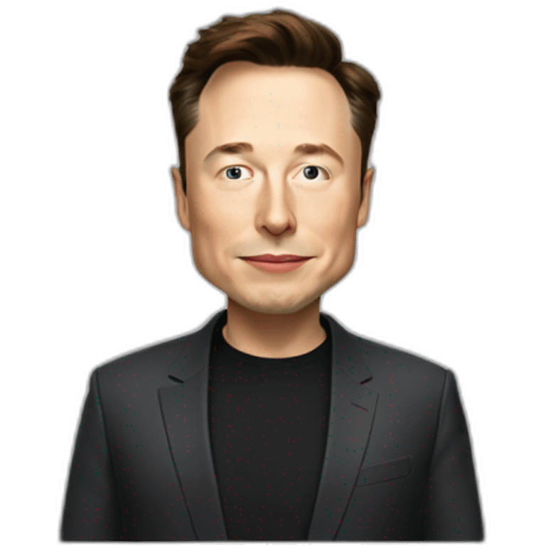 Elon Musk emoji