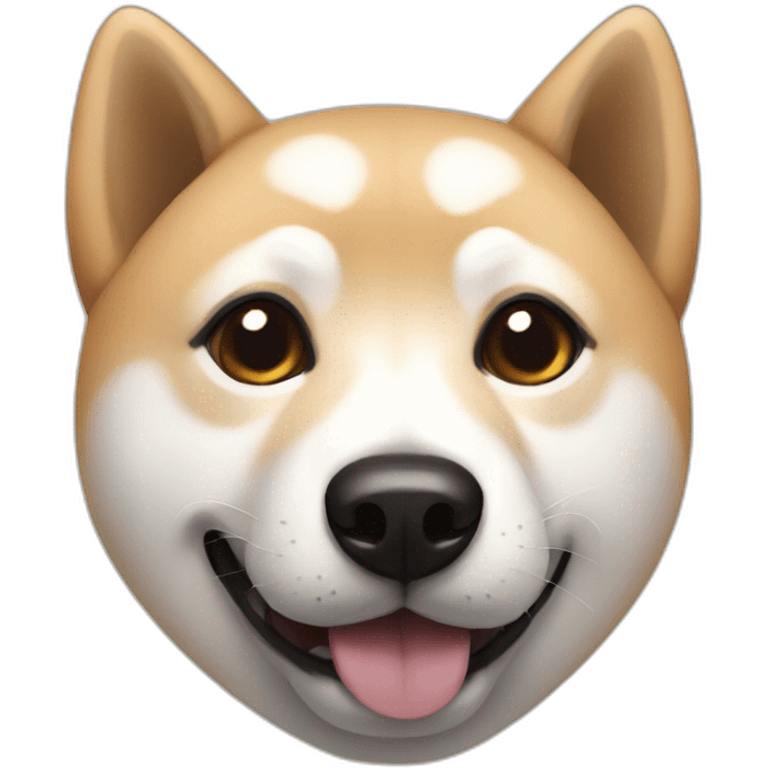 black shiba inu emoji