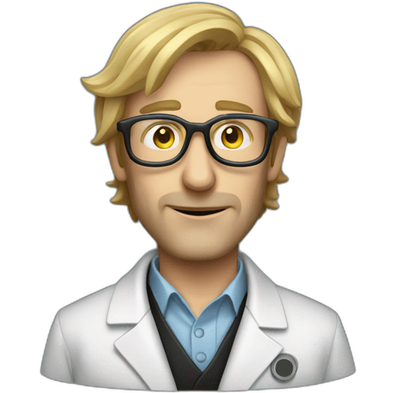 Rhys Ifans scientist emoji