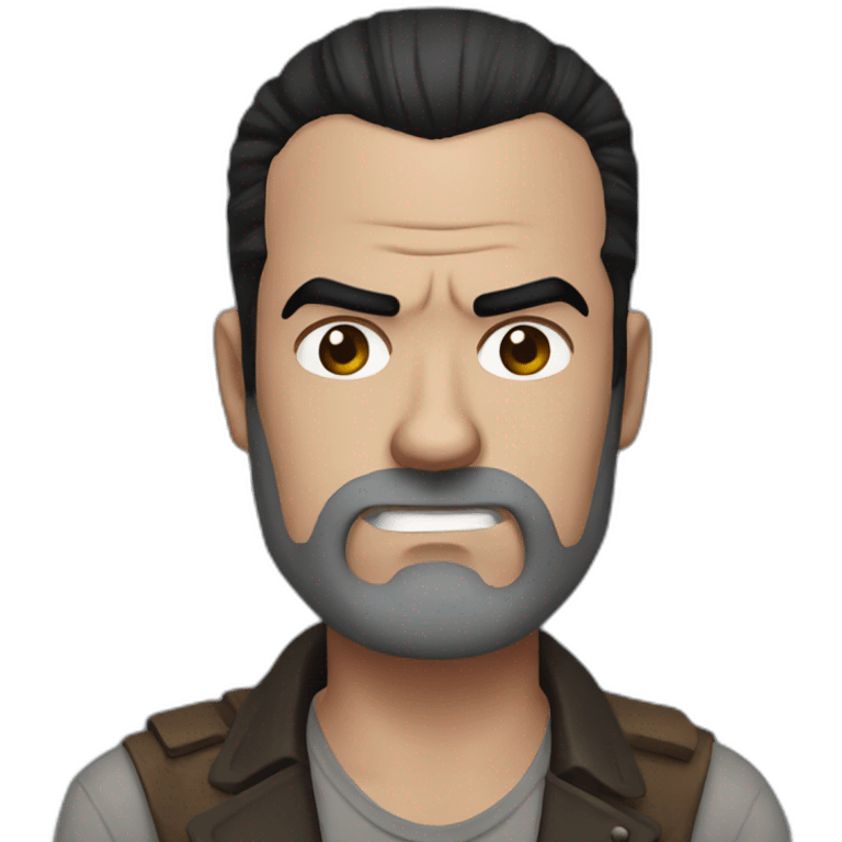 Negan the walking dead  emoji