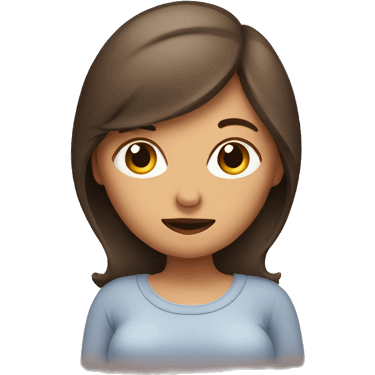 Woman pregnant  emoji