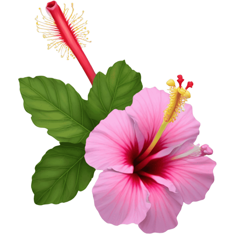 hibiscus flower emoji