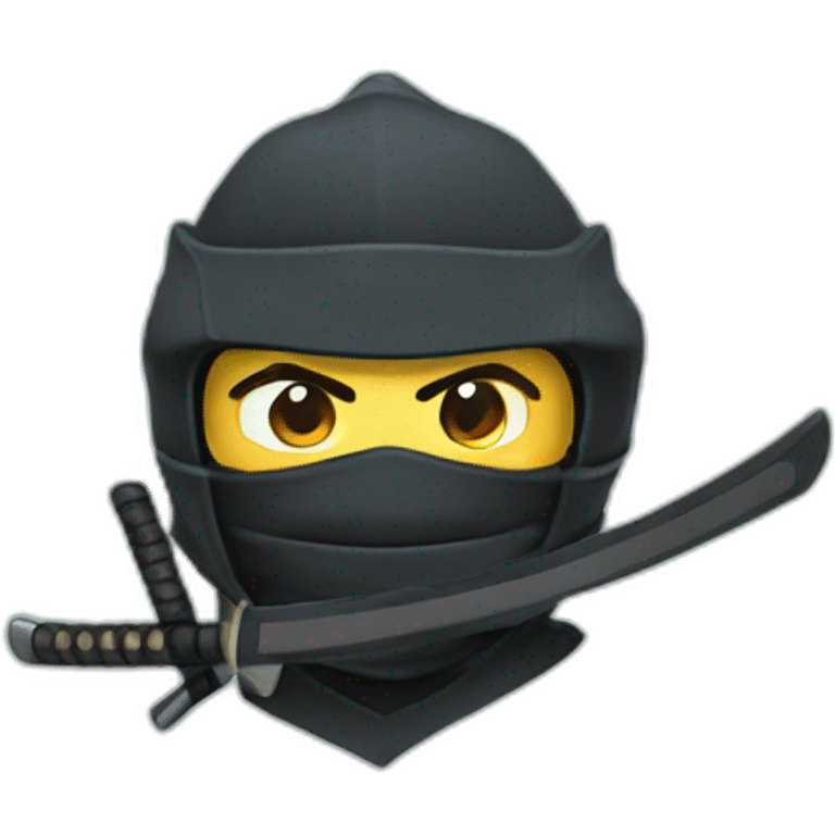 Ronin ninja aquatique emoji