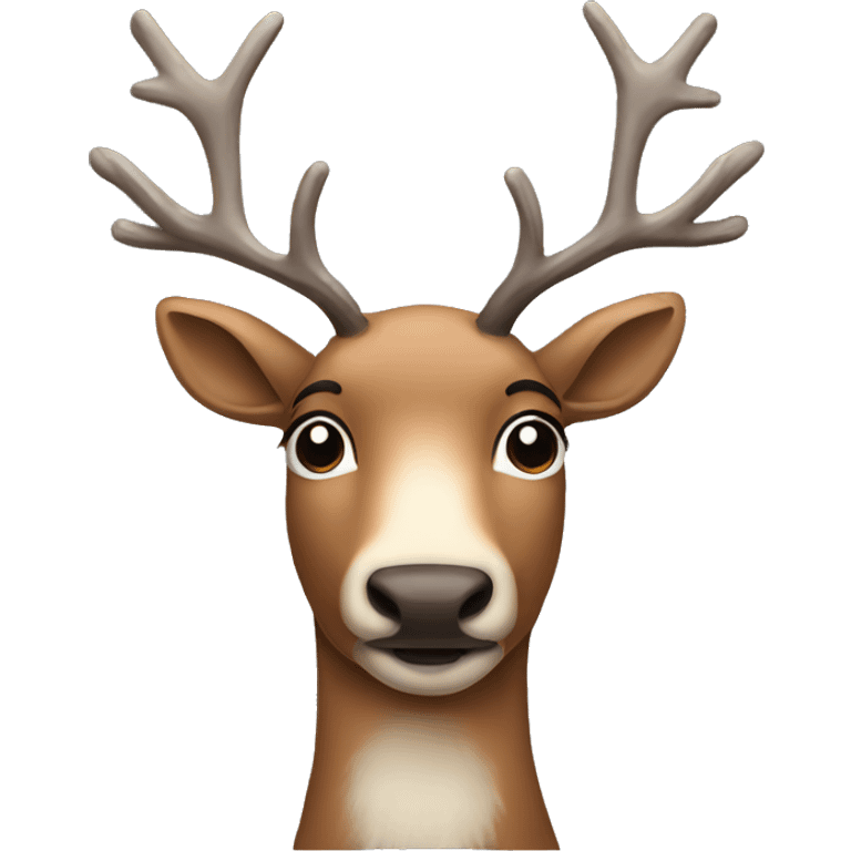 Reindeer emoji