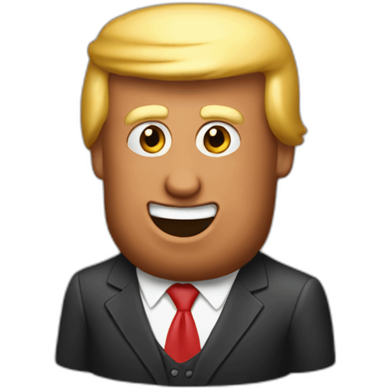 trump-riding-sausage emoji