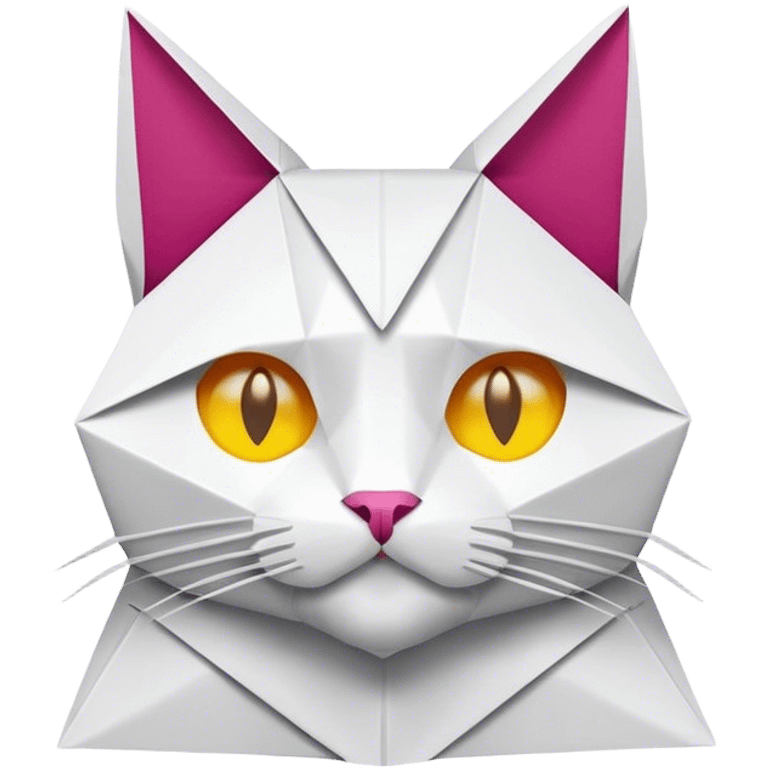 cat origami emoji