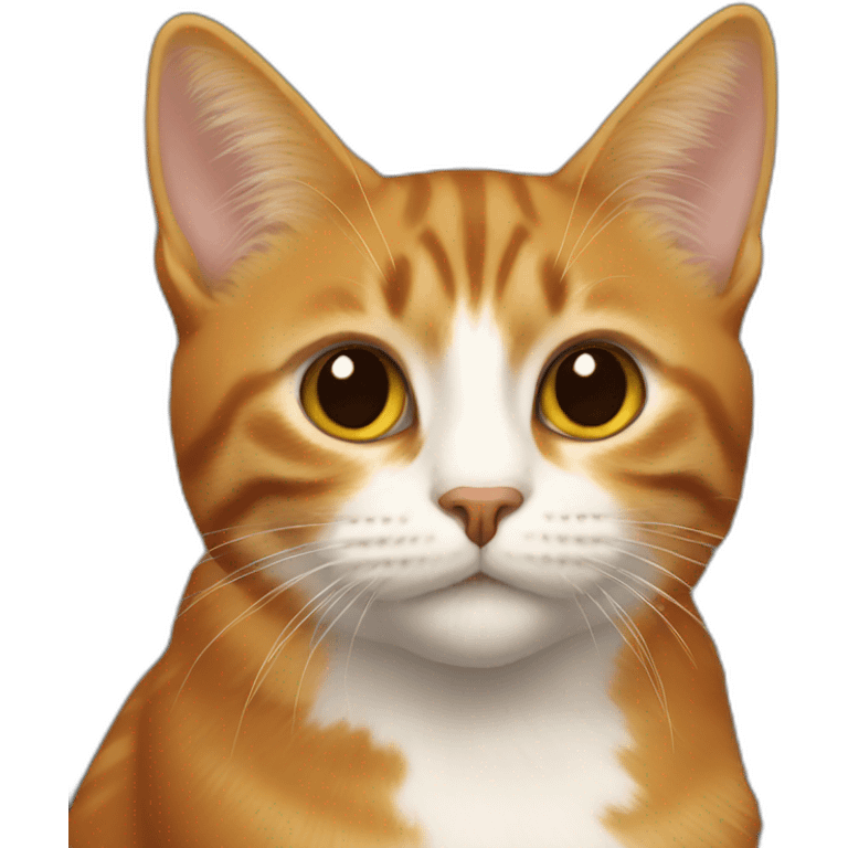 Chat roux emoji