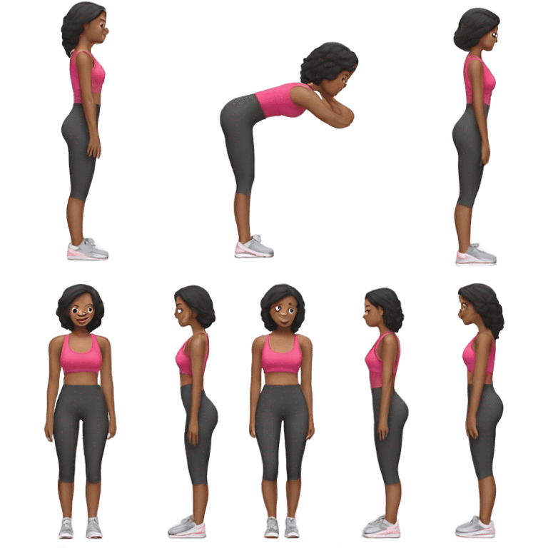 Glute workout emoji