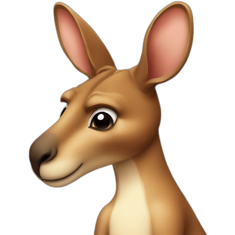 kangaroo simping emoji