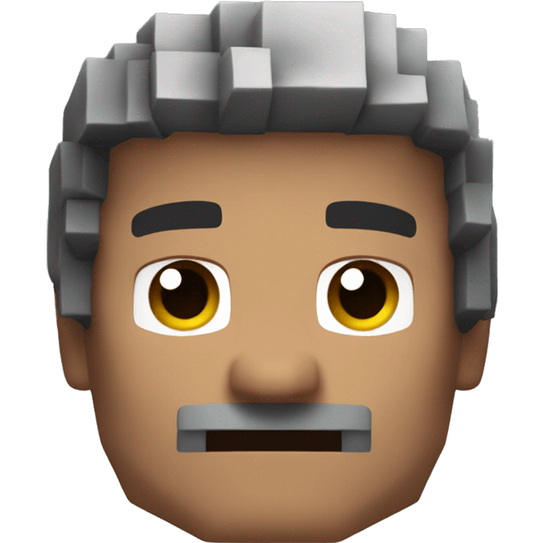 Steve from Minecraft emoji