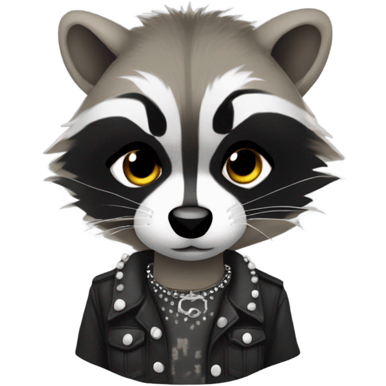 Emo raccoon  emoji