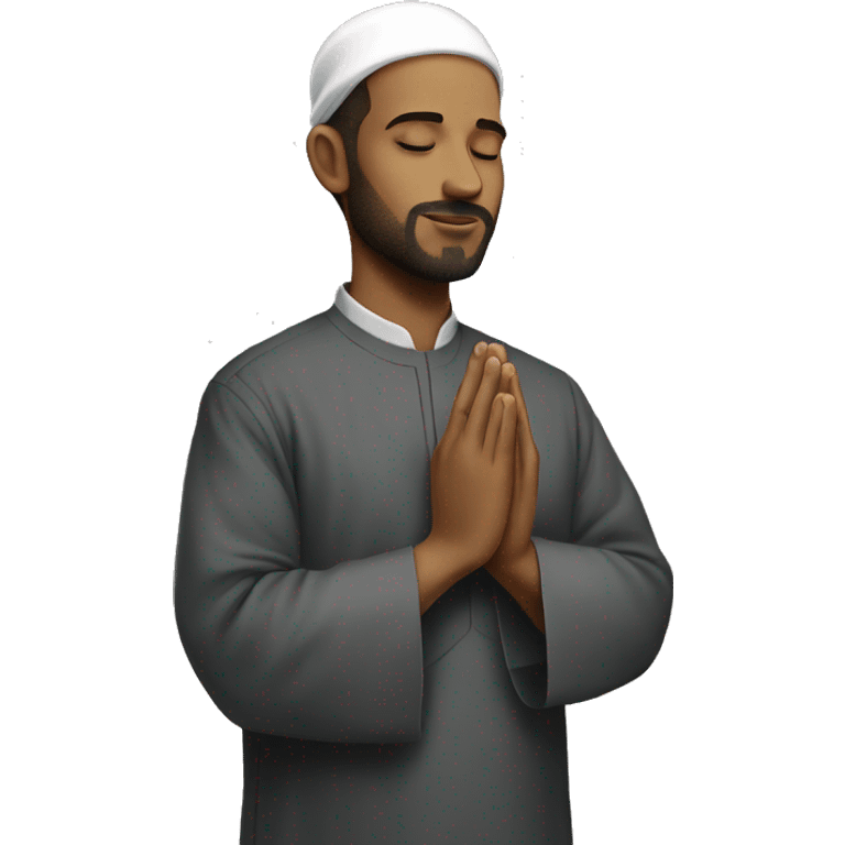 praying muslim emoji