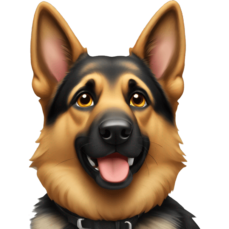 German shepherd  emoji