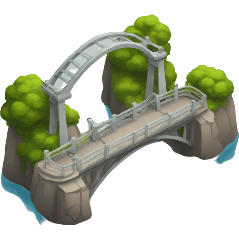 lock bridge emoji