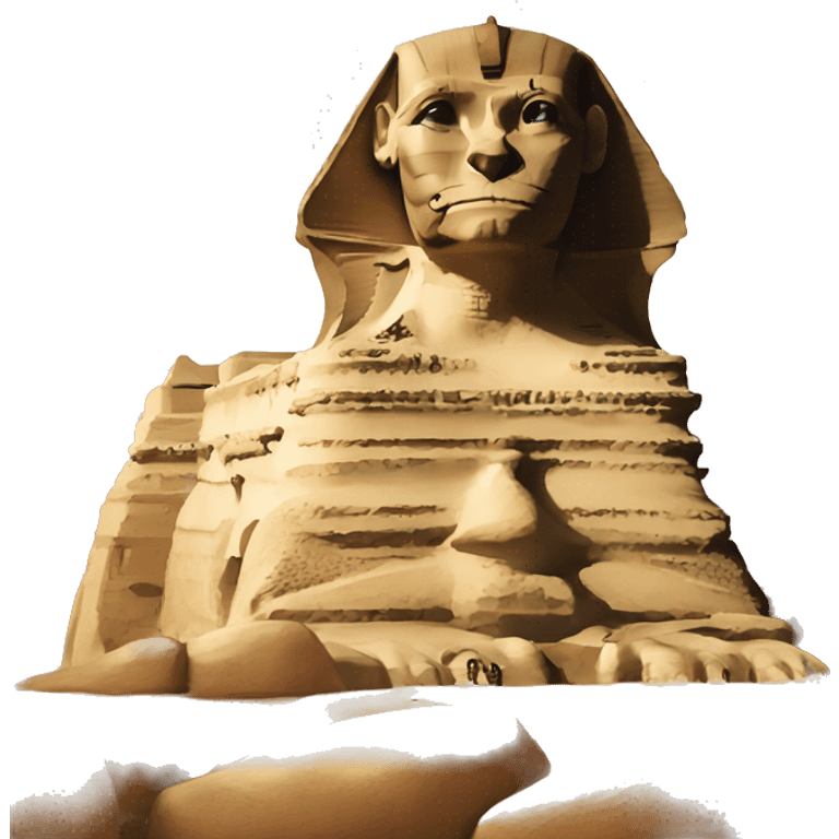 Great sphinx of Giza emoji