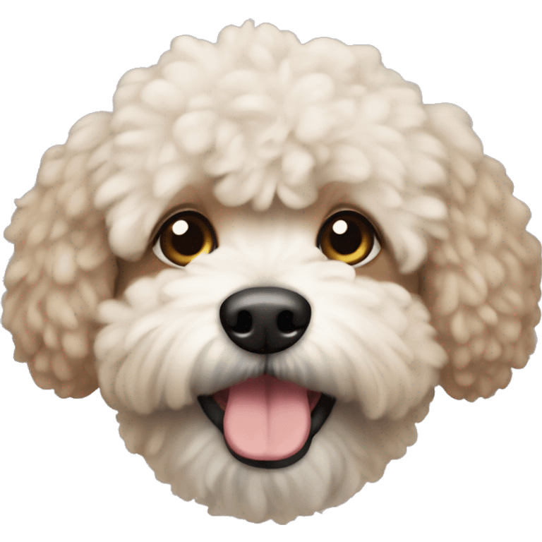 Poochon dog emoji