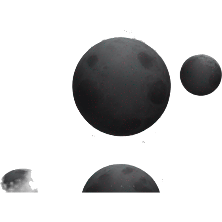 black moon emoji