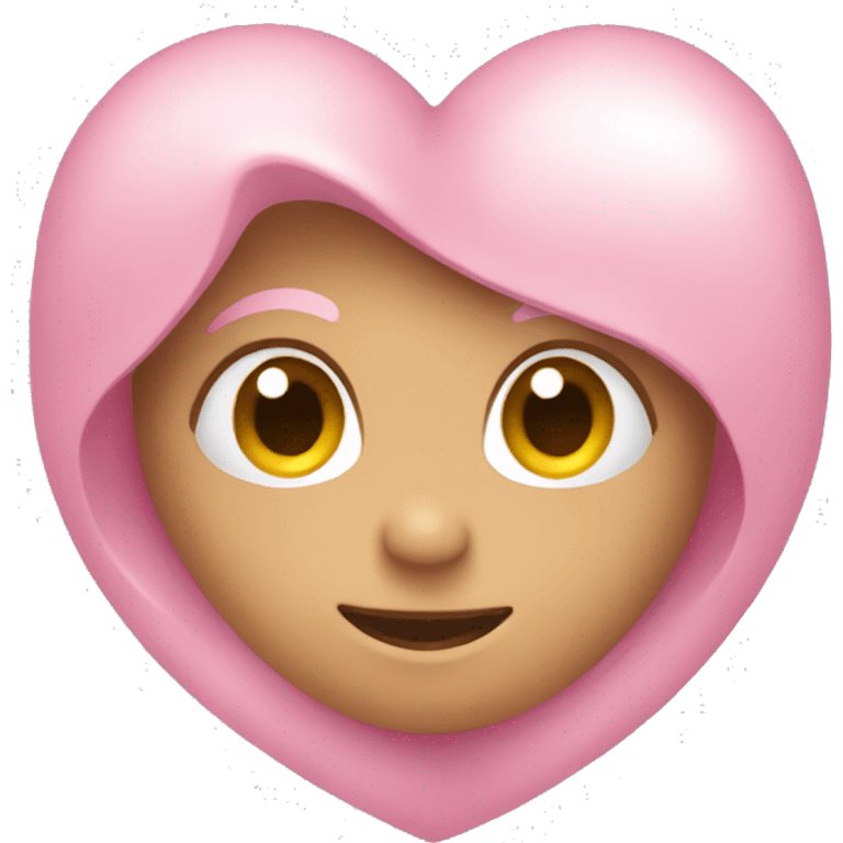 Iight pink heart  emoji