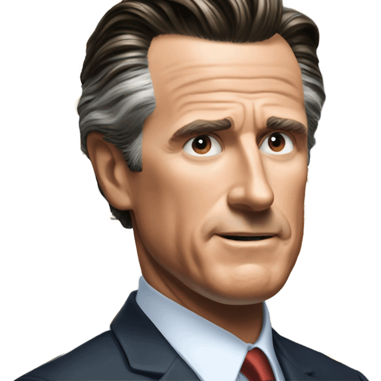 Gavin Newsom covered emoji