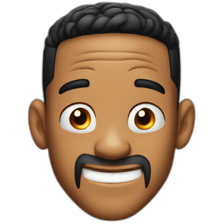 Happy shocked will smith emoji