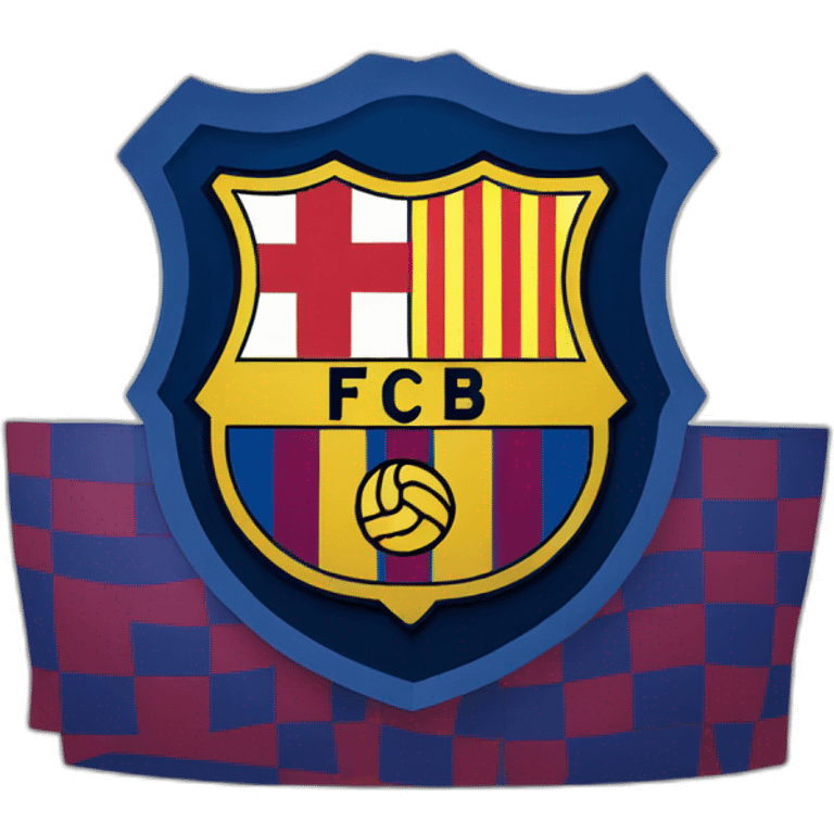 Football club barcelona emoji