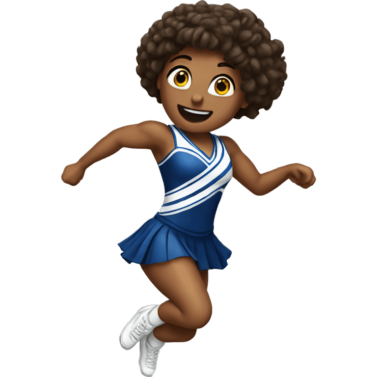 Cheerleader Stunt  emoji