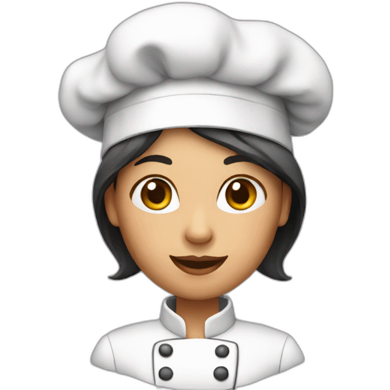 Lady chef  emoji