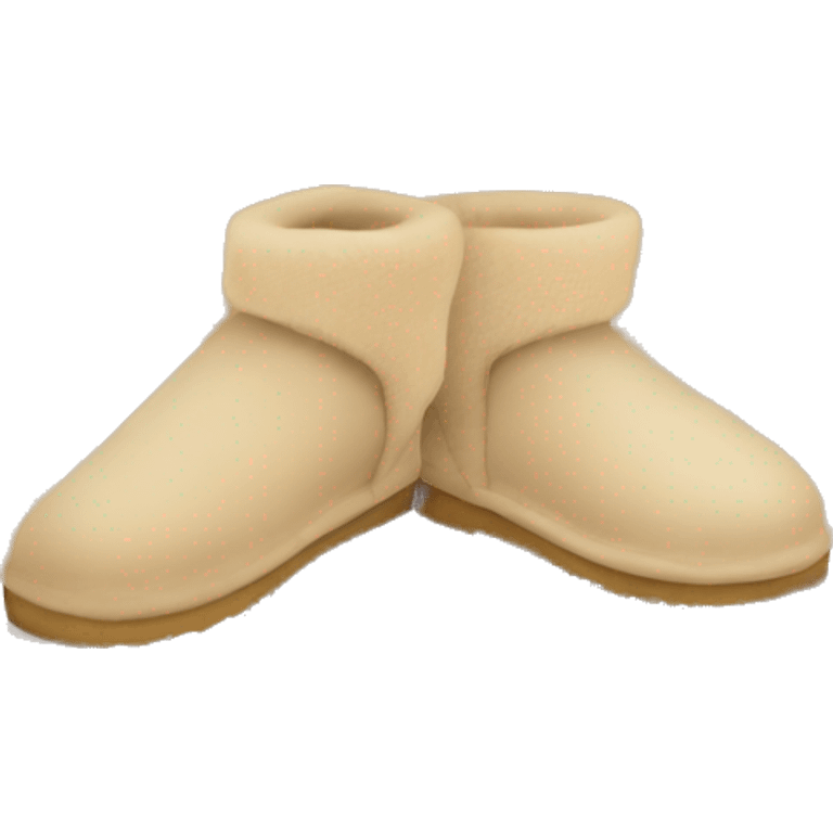 Sand color uggs emoji