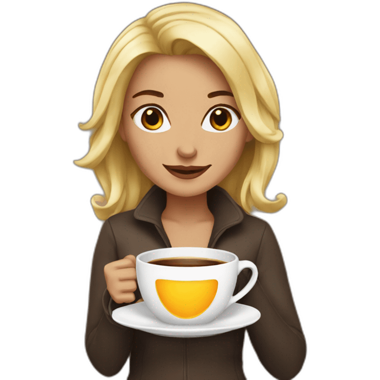 Woman ☕️ emoji