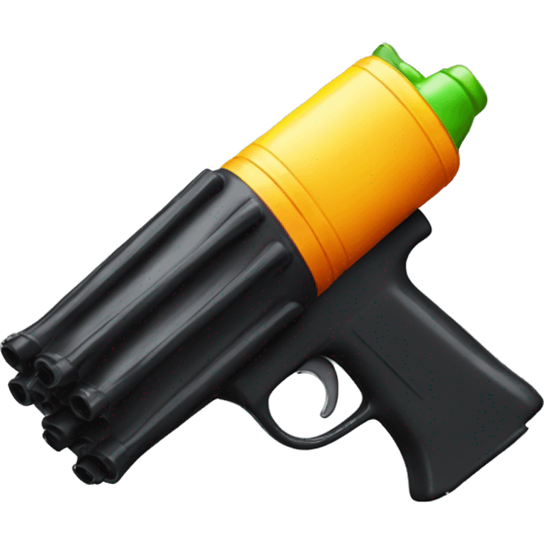 BLACK SQUIRTGUN emoji