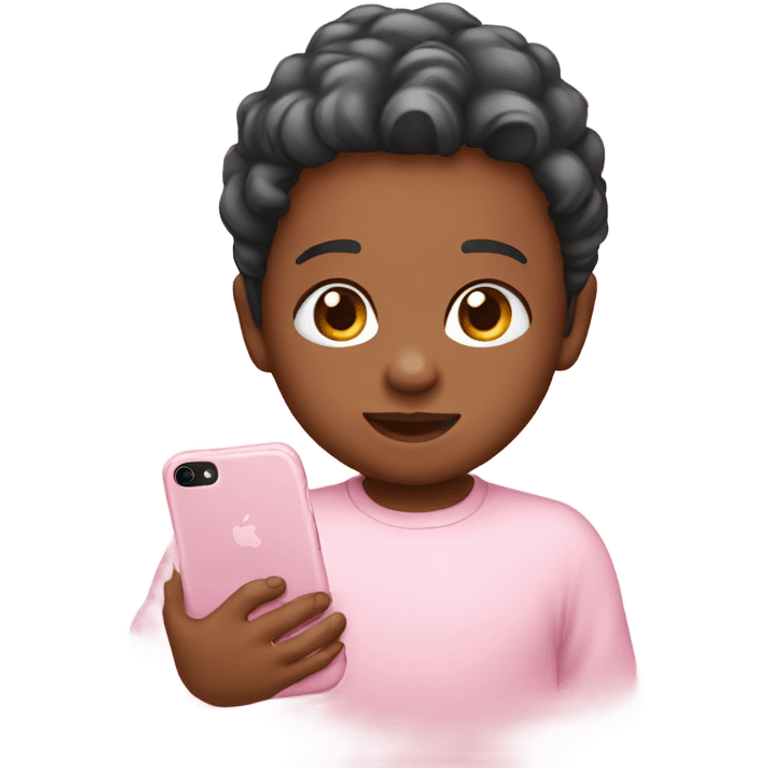 baby Pink iphone emoji