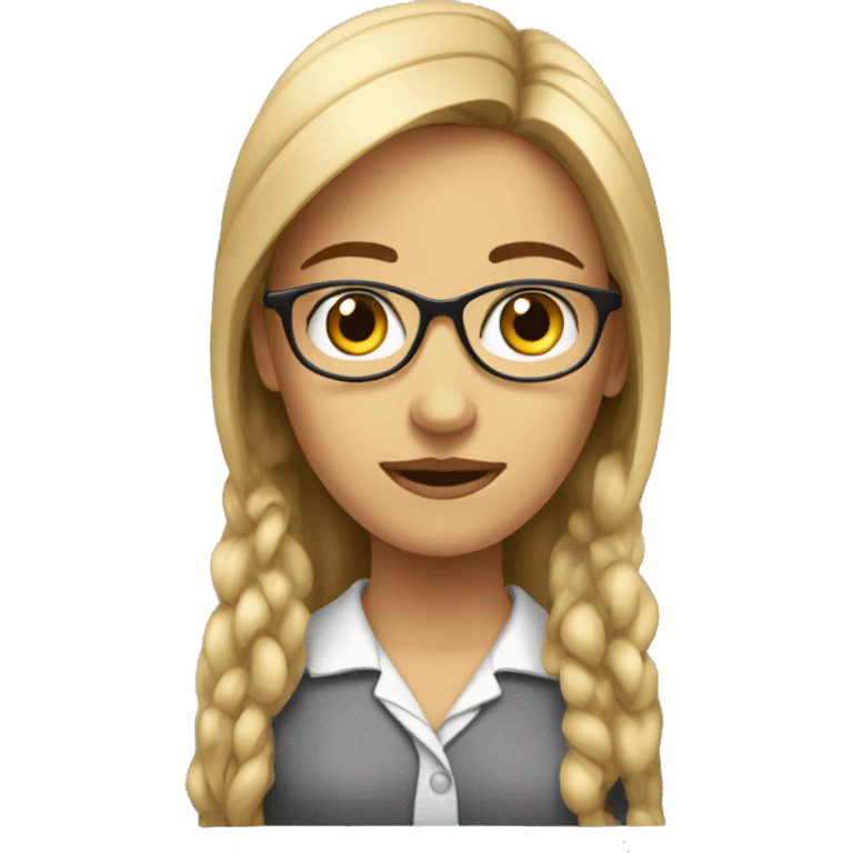 psychologist girl emoji