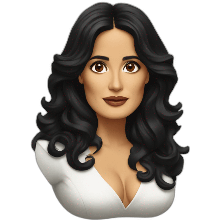 salma hayek emoji