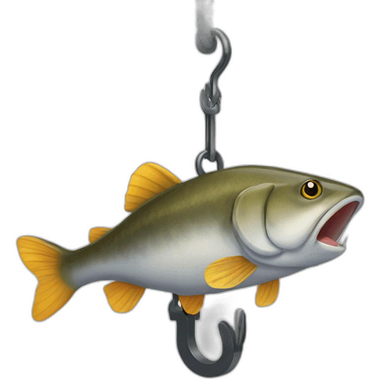 catfish on a hook emoji