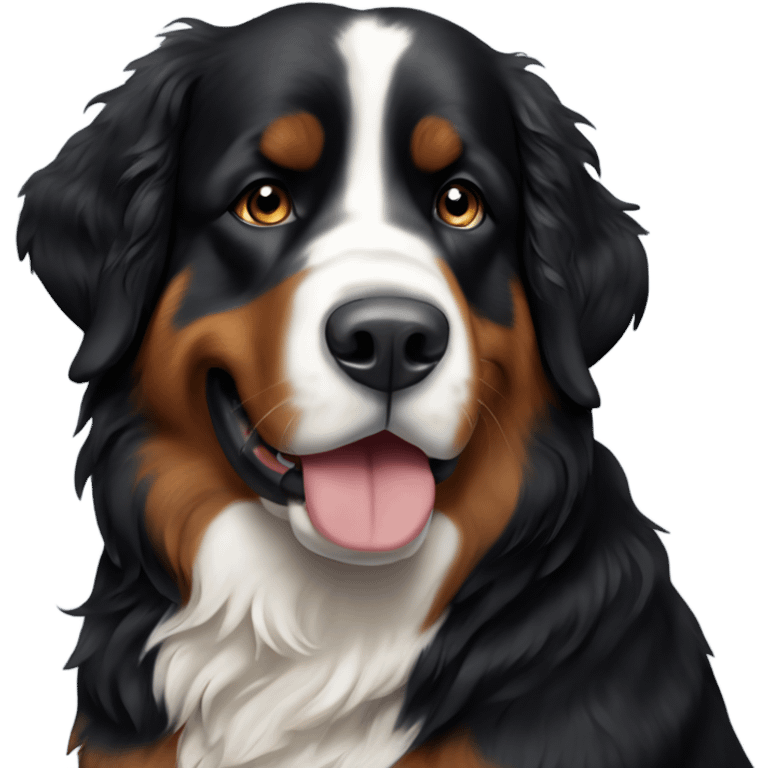 Bernese Mountain Dog emoji