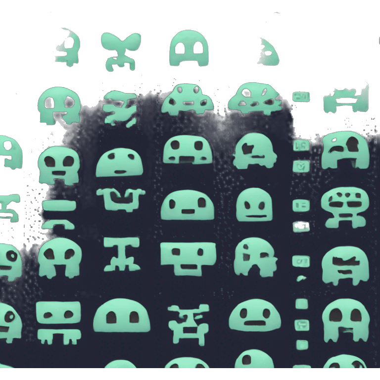 space invaders emoji