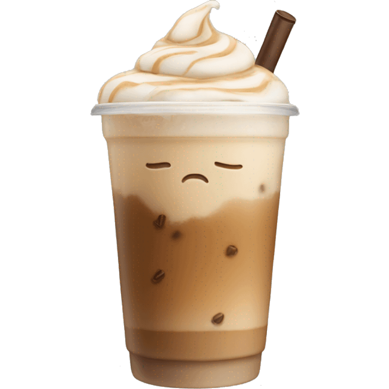 iced latte emoji