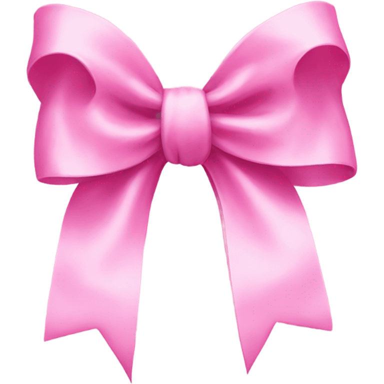 Pink bow emoji