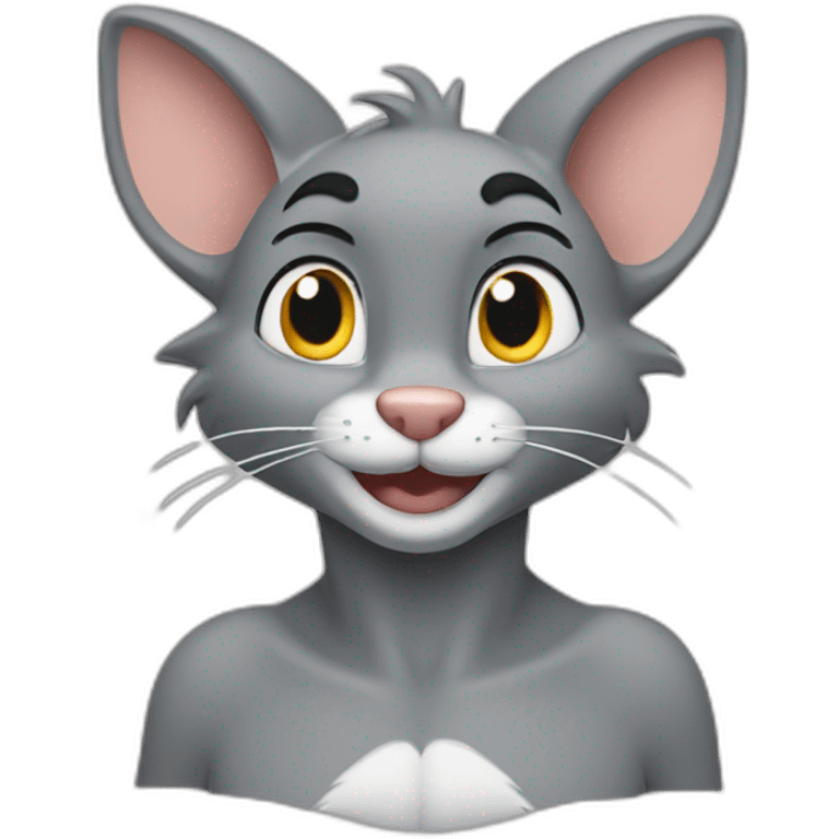 Tom and jerry emoji