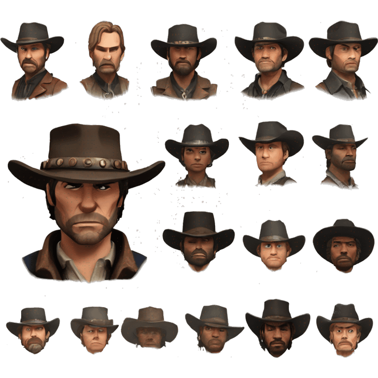 red dead redemption 2 emoji