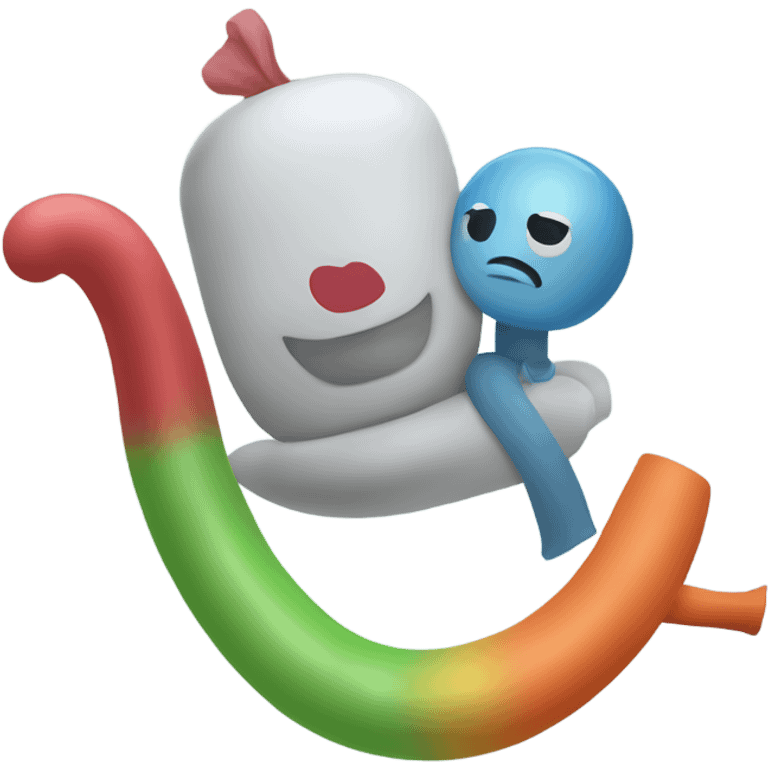 pool noodle and kubernete emoji