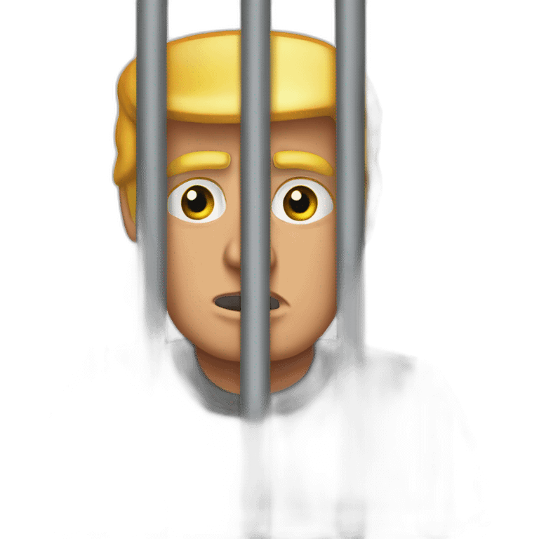 trump-in-jail-cell emoji