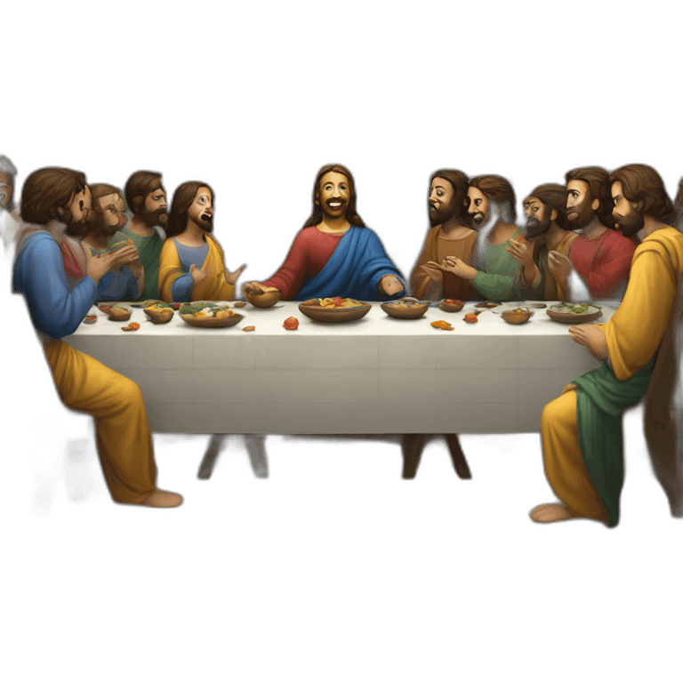 The Last Supper emoji