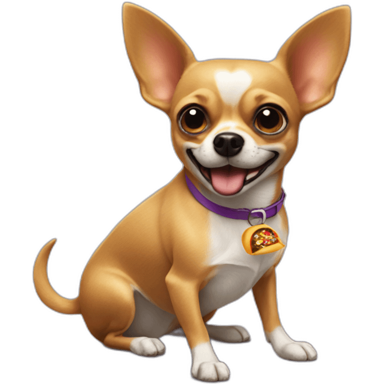 Taco Bell chihuahua evil emoji